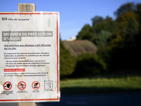 Lausanne: premier diagnostic sur la pollution aux dioxines