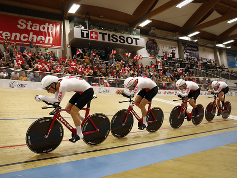 Mondiaux de Roubaix: belle performance des Suisses en poursuite