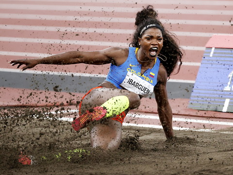 La triple sauteuse Caterine Ibarguen se lance en politique