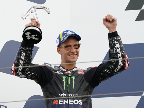 Quartararo, premier champion du monde français de MotoGP