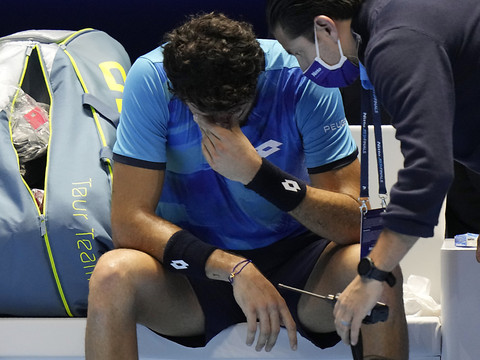 Matteo Berrettini blessé aux abdominaux
