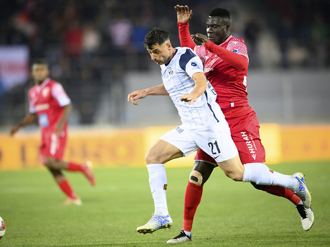 Le FC Sion s'incline devant le FC Zurich