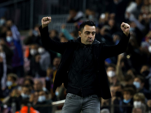 Une première réussie pour Xavi