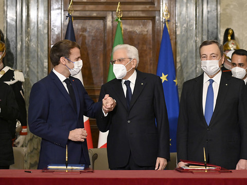 Traité de coopération bilatérale rarissime entre Paris et Rome