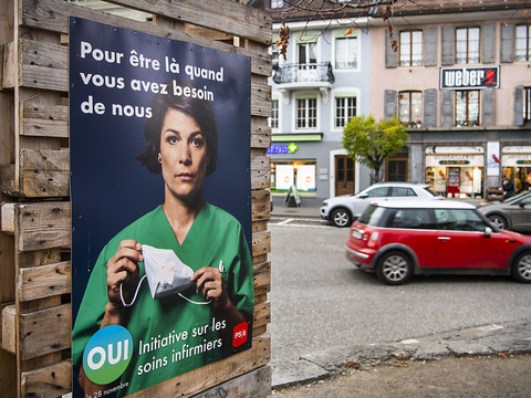 Soins infirmiers: un mandat clair accordé par le peuple