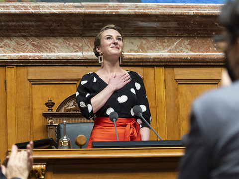 Irène Kälin accède au perchoir du Conseil national