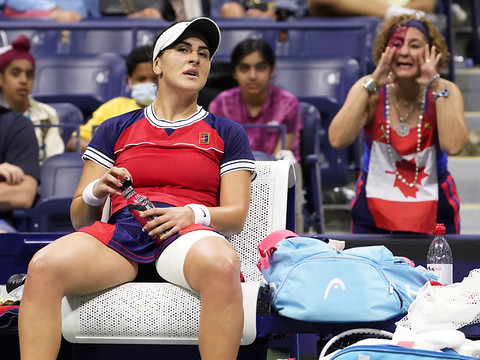 Andreescu forfait pour l'Open d'Australie