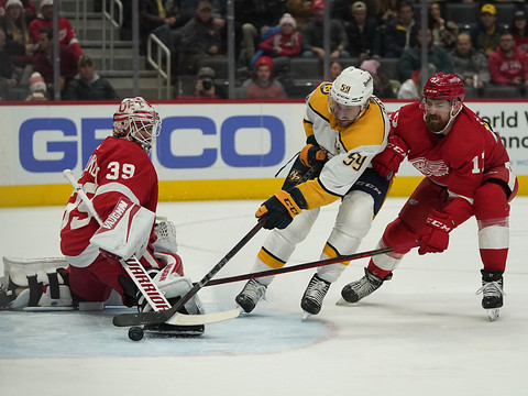 Josi et les Predators stoppent les Red Wings