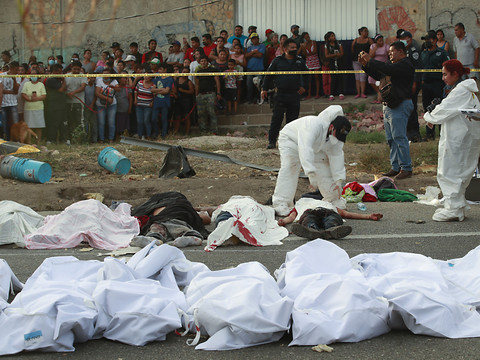 Drame migratoire au Mexique: 55 morts, 105 blessés