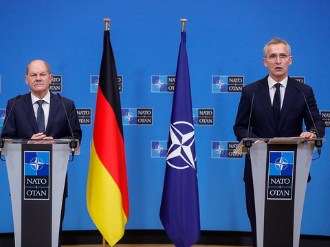 L'Otan rejette le veto de Moscou sur une adhésion de l'Ukraine