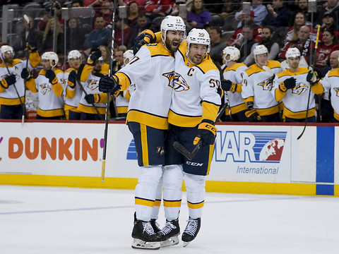 Josi première étoile face aux Devils