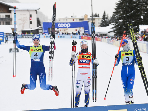 Fähndrich 2e du sprint à Davos
