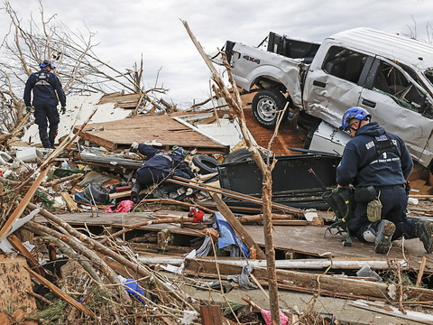 Après les tornades, le Kentucky face à une 