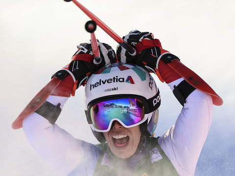 Géant de Courchevel: Gisin 3e, victoire de Shiffrin