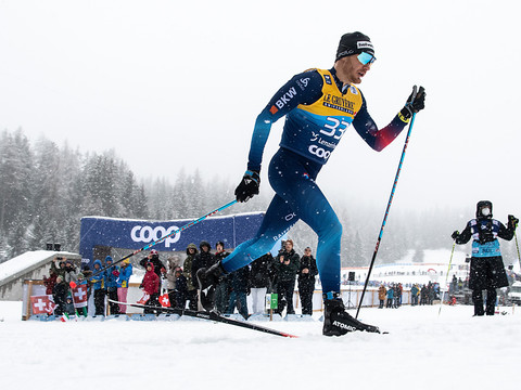 Cologna mal récompensé de sa course d'attaque