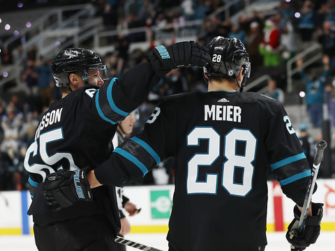 Trois assists pour Timo Meier, en vain