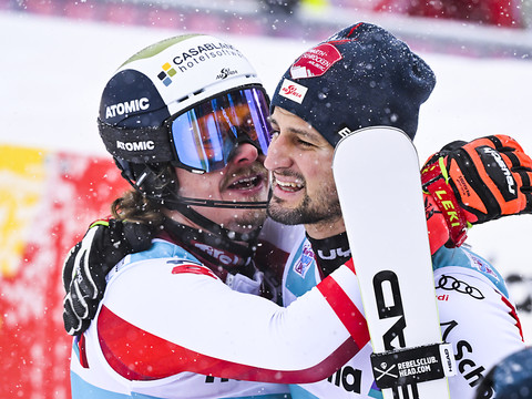 Doublé autrichien à Adelboden, 4 Suisses dans le top 10