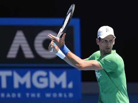 Novak Djokovic dans le tableau