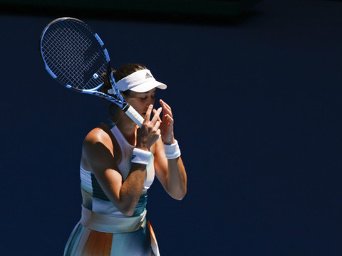 Garbine Muguruza et Anett Kontaveit à la trappe