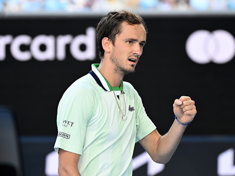 Medvedev en 8e de finale