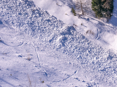 Skieur de randonnée grièvement blessé dans une avalanche