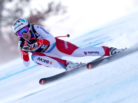 Troisième podium de l'hiver pour Michelle Gisin