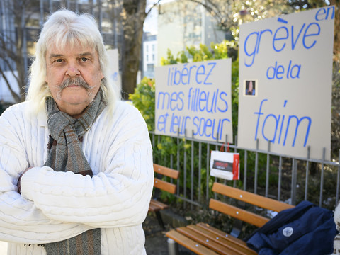 Septième jour de grève de Bernard Rappaz pour ses filleuls