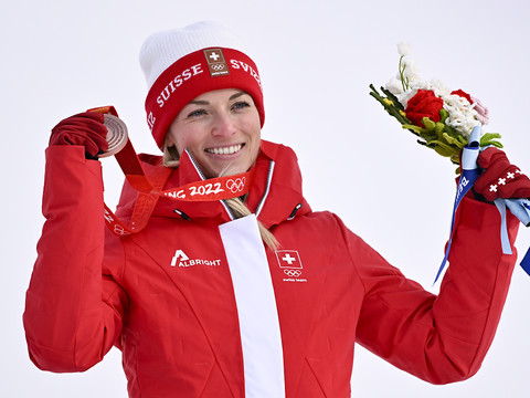 Une médaille de bronze inattendue pour Lara Gut-Behrami