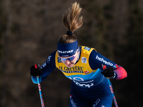 Nadine Fähndrich commence bien