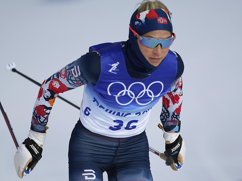 Therese Johaug double la mise, Fähndrich grimace