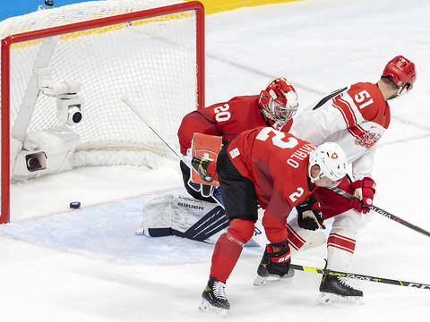 La Suisse se rate face au Danemark