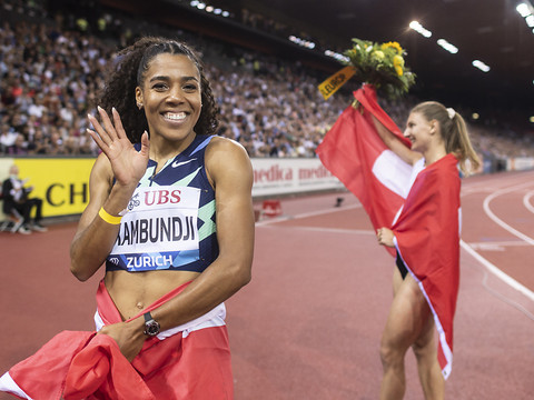 Mujinga Kambundji se met en évidence à Macolin