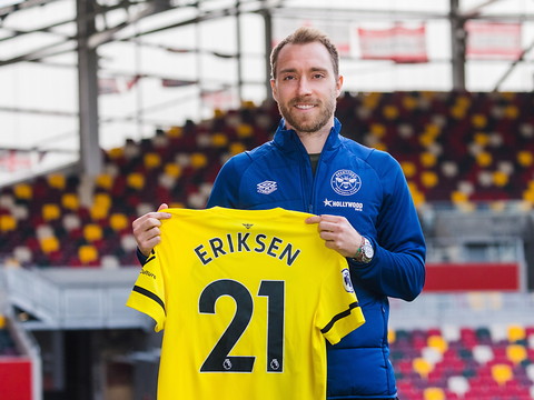 Chrisrian Eriksen: un beau cadeau pour son 30e anniversaire