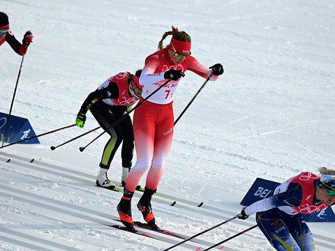 Les Suissesses en finale du sprint par équipes