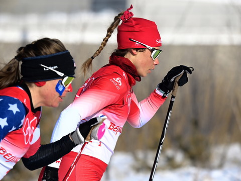 Sprint par équipes: les Suissesses à leur place