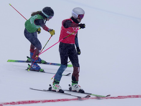Fanny Smith privée du bronze par le jury, Näslund titrée