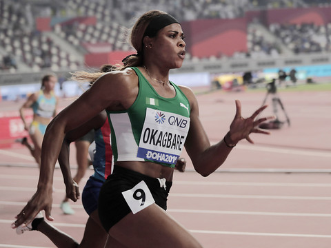 La sprinteuse nigériane Okagbare suspendue dix ans