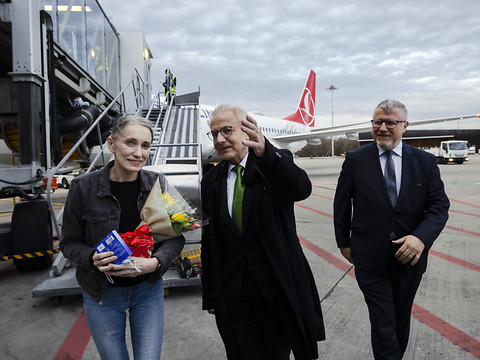 Libération de Natallia Hersche: 
