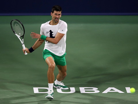 Novak Djokovic de retour à Dubaï