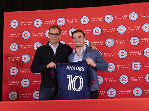 MLS: objectif titre pour Shaqiri avec le Chicago Fire