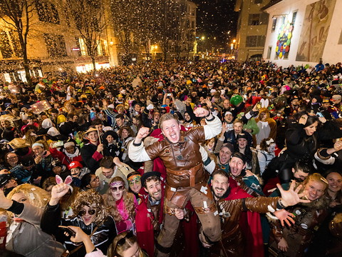 Début des festivités carnavalesques à Lucerne