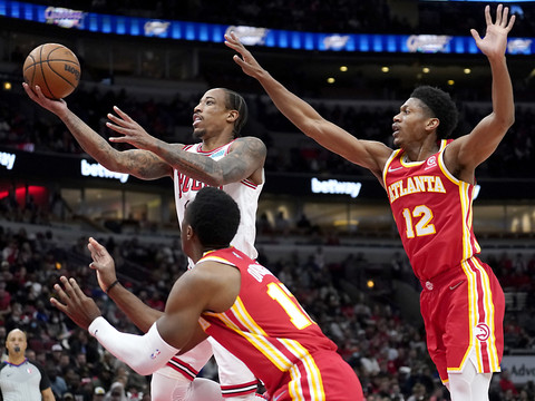 Atlanta battu 112-108 par les Bulls