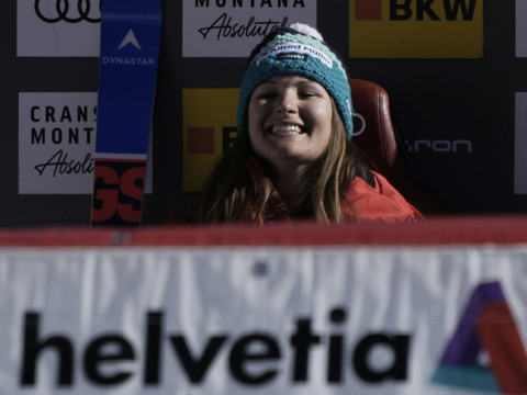 Priska Nufer, inattendue gagnante de la deuxième descente
