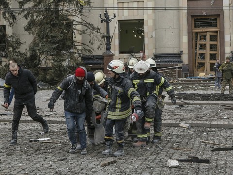Les villes ukrainiennes sous le feu de la Russie