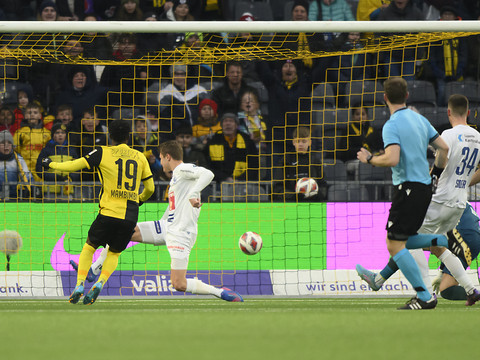 Super League: deux points égarés pour les Young Boys