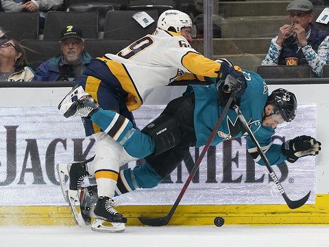 Quatre assists pour Roman Josi à San Jose