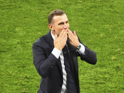 Shevchenko en larmes à la télé italienne
