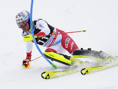 Slalom de Flachau: Daniel Yule bien placé après la 1re manche