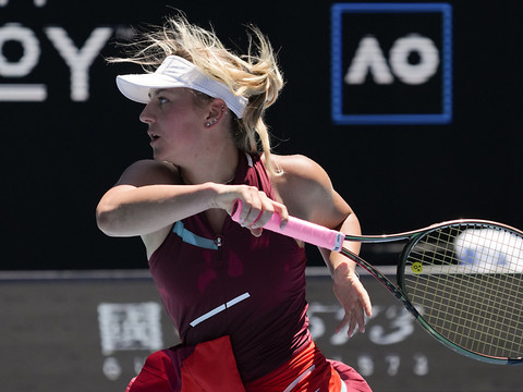 L'Ukrainienne Kostyuk fustige le silence des joueuses russes