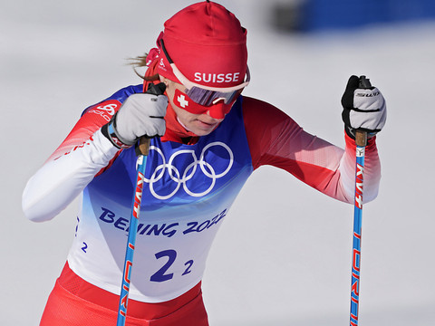 Nadine Fähndrich 5e pour le dernier sprint de la saison